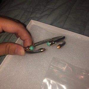 DKM Bracelets and Set of Earrings